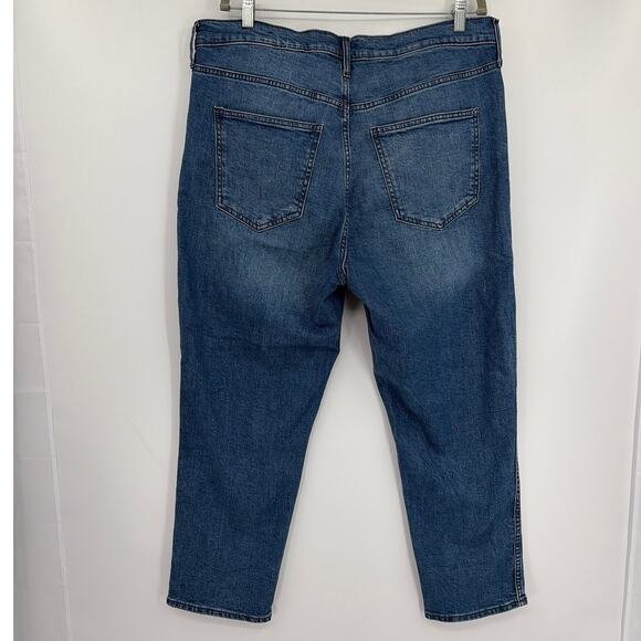 GAP High Rise Vintage Slims Womens Jeans Sz 18/34 NWT Normcore Minimal  American - Picture 5 of 9